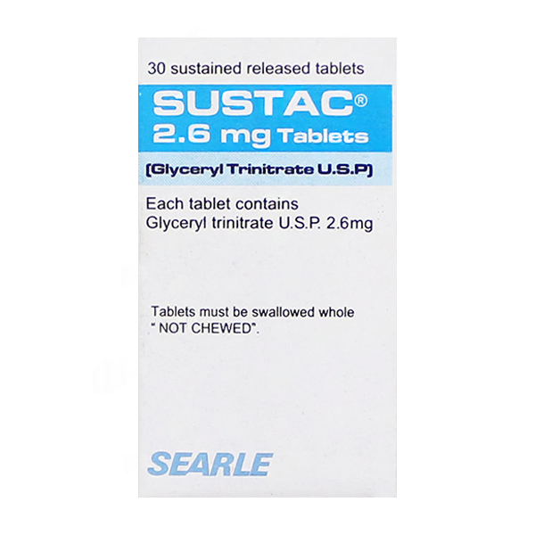 Sustac Tablets 2.6Mg (1 Bottle = 30 Tablets)