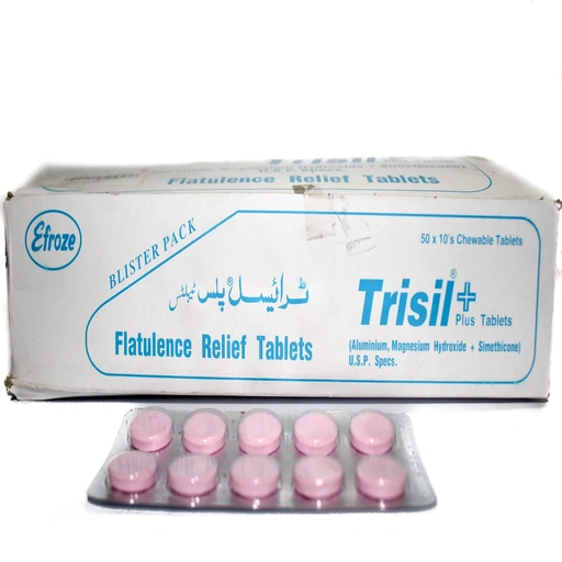 Trisil Plus (200/200/25Mg) 100 Tablets