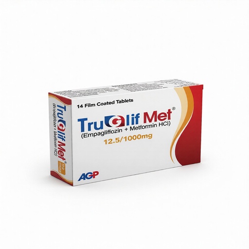 Trugglif Met (12.50mg/1000mg) 14s Tab