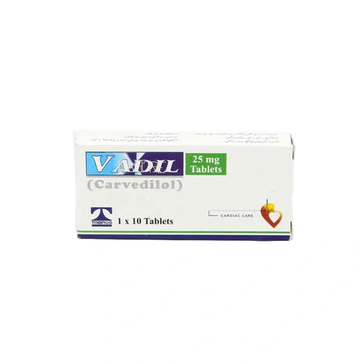 Vadil 25mg (10 Tablet / Pack)