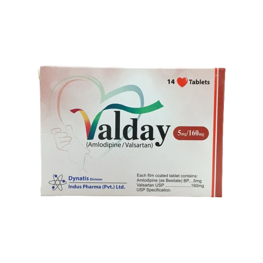 Valday 5/160mg Tab 14s