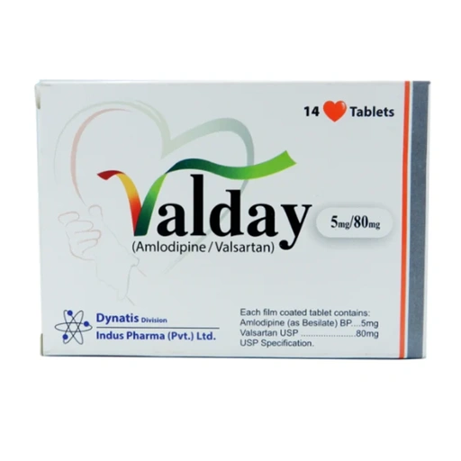 Valday 5/80mg Tab 14s