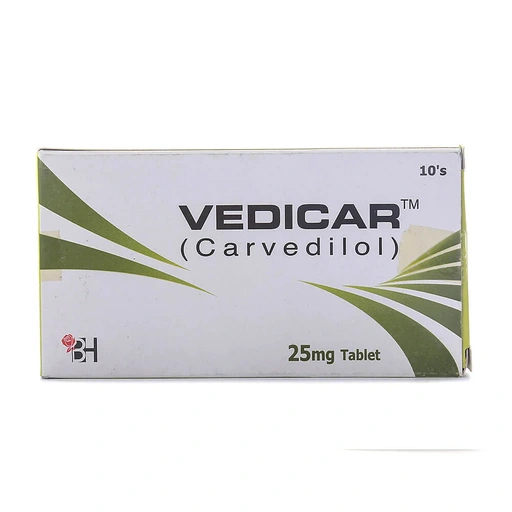 Vedicar 25mg Tab