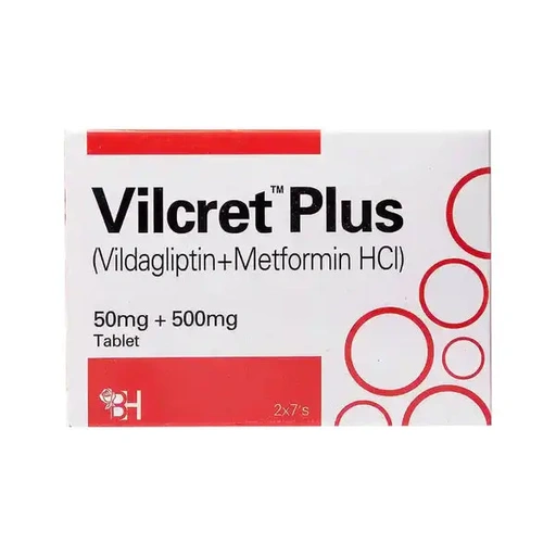 Vilcret Plus (50/500mg) 14 Tablets