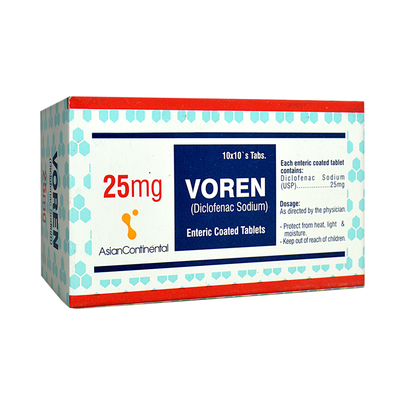 Voren 25mg Tab (100s)