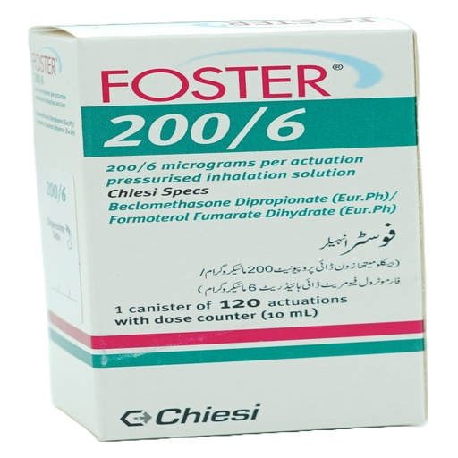 Foster 200/6mcg Inhaler