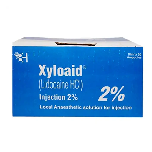 Xyloaid 10ml 2% Solution (50 Injection / Pack)