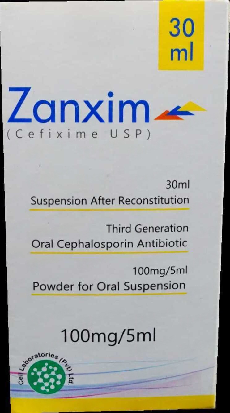 Zanxim (100mg/5Ml) 30Ml Suspension
