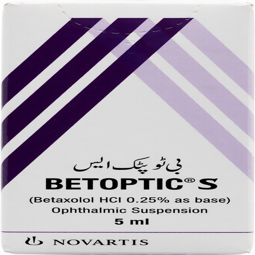 Betoptic S (0.25%) 5Ml Eye Drop