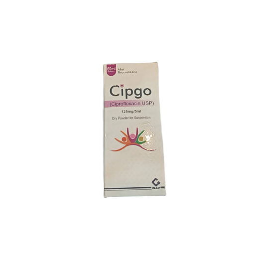 Cipgo 250mg/5Ml Susp 60Ml