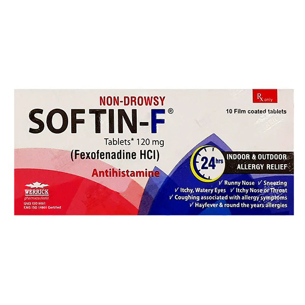 Softin-F Tablets 120Mg (1 Box = 1 Strip)(1 Strip = 10 Tablets)