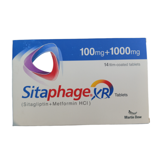 Sitaphage Xr (100/1000) mg Tablets 14s