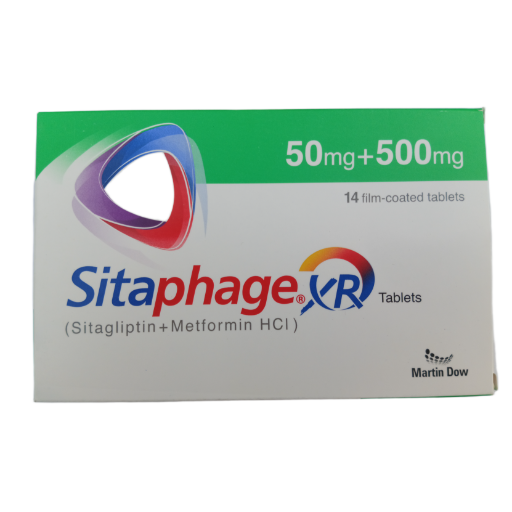 Sitaphage Xr (50/500) mg Tablets 14s