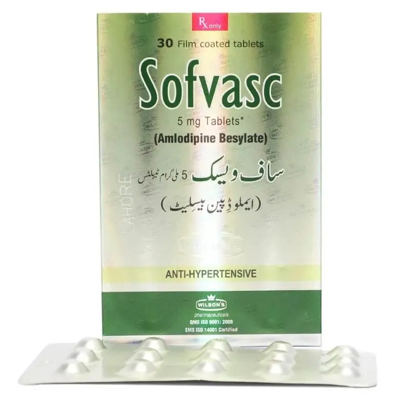 Sofvasc Tablets 5Mg (1 Strip = 15 Tablets)