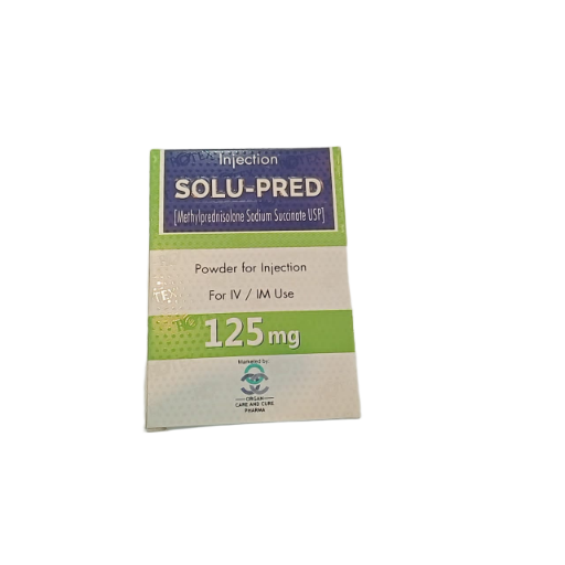 Solu Pred Injection (125mg)