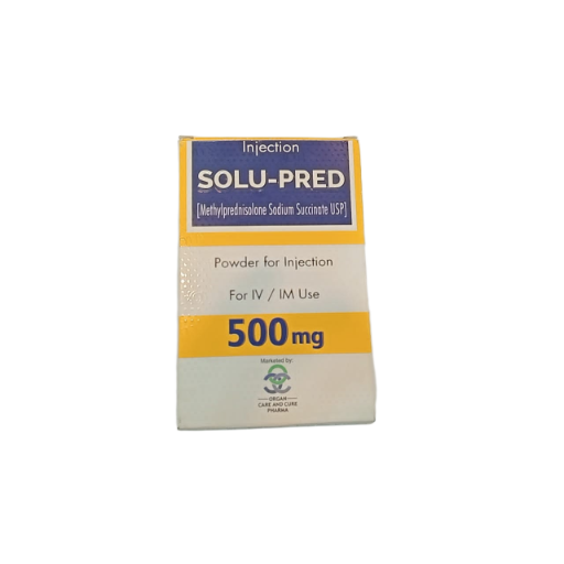 Solu Pred 500mg Inj