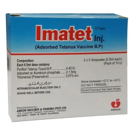 Imatet (40 IU) 0.5Ml, 10 Ampoule Injections