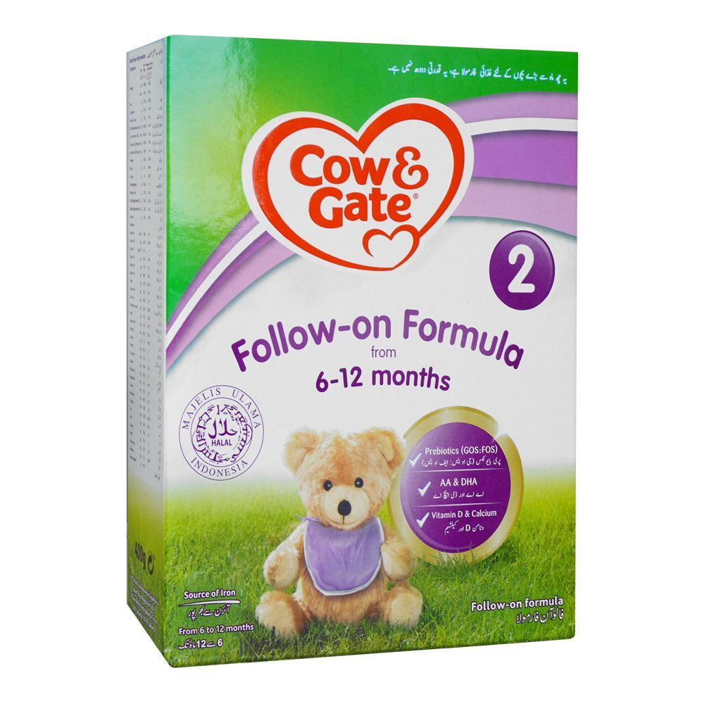 Cow & Gate 2 Follow-On Formula Milk Powder 400G