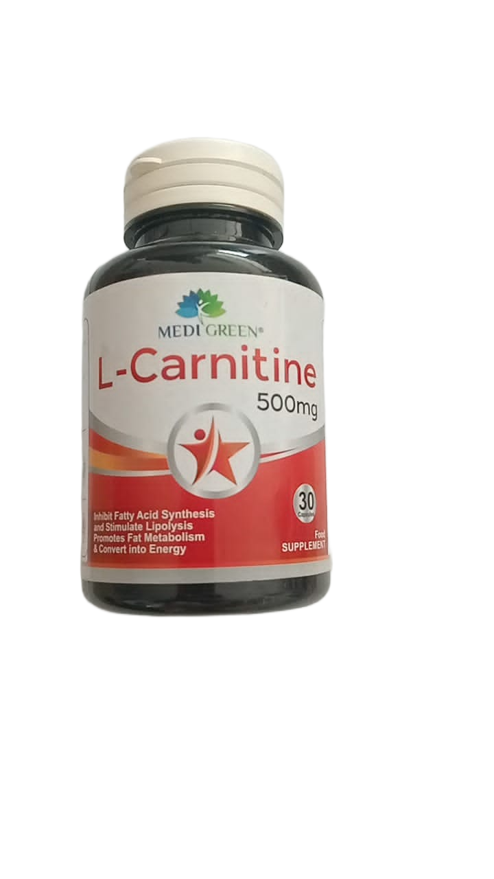 mg L Carnitine 500mg Cap 30s