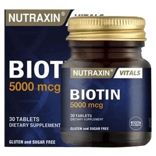 Nutraxin Biotin 5000mcg (30s)