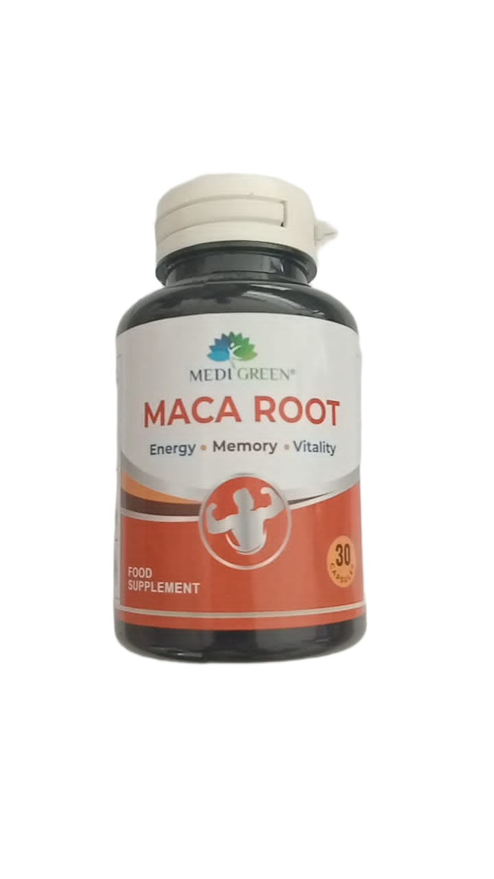 Medi Green Maca Root Capsules 30s