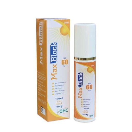 Qhc Max Block Tinted Ivory