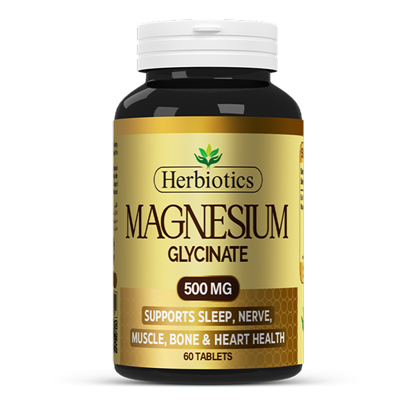 Hb Magnesium Glycinate 500mg 60s Tab