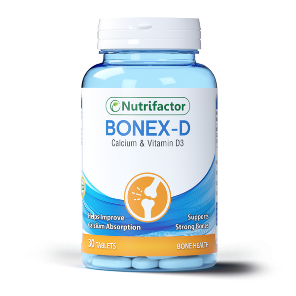Nutrifactor Bonex D Tablets (1 Bottle = 30 Tablets)