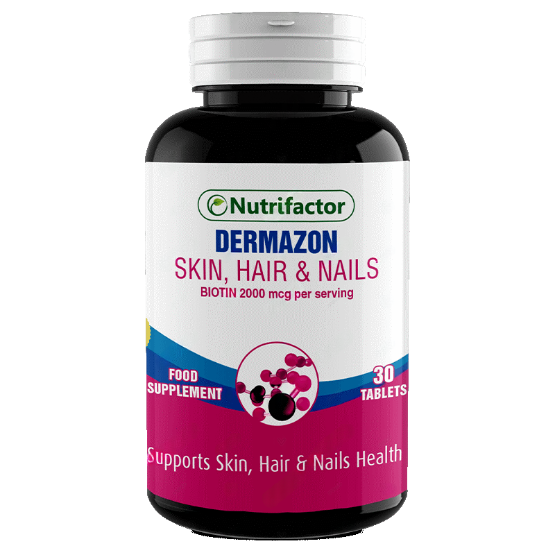 Nutrifactor Dermazon Tablets 2000Mcg (1 Bottle = 30 Tablets)