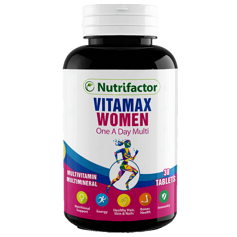 Nutrifactor Vitamax Women One A Day Multi Tablets (1 Bottle = 30 Tablets)