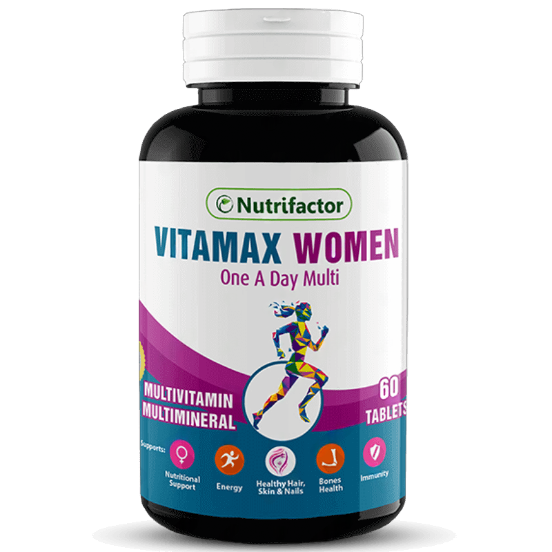 Nutrifactor Vitamax Women One A Day Multi Tablets (1 Bottle = 60 Tablets)