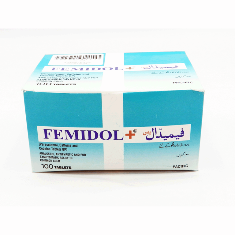 Femidol Plus (500/30/15mg) 100 Tablets