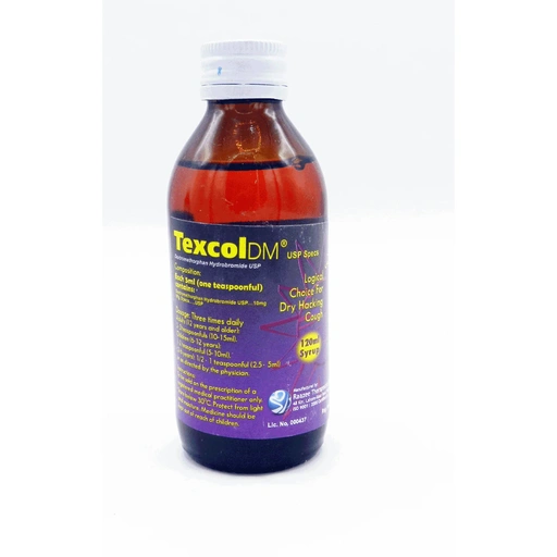 Texcol Dm (10mg/5Ml) 120Ml Syrup