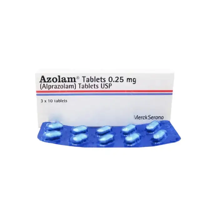 Azolam (0.25mg) 30 Tablets