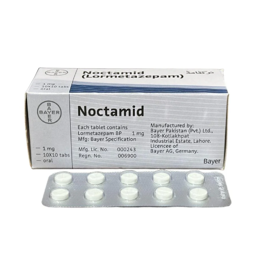 Noctamid (1Mg) 100 Tablets