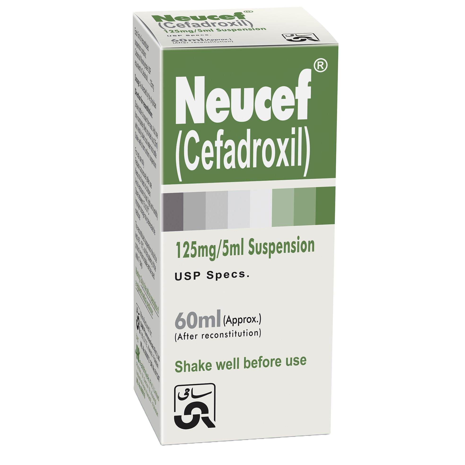 Neucef (125mg/5Ml) 60Ml Suspension
