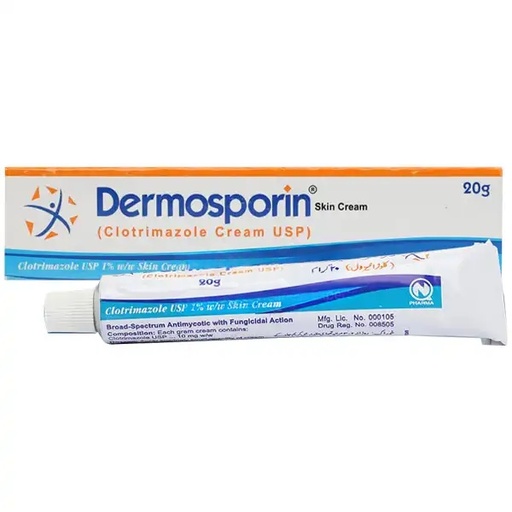 Dermosporin 20g Skin Cream