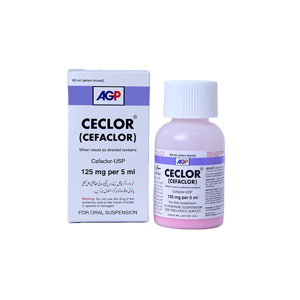 Ceclor 60Ml Suspension 125Mg/5Ml