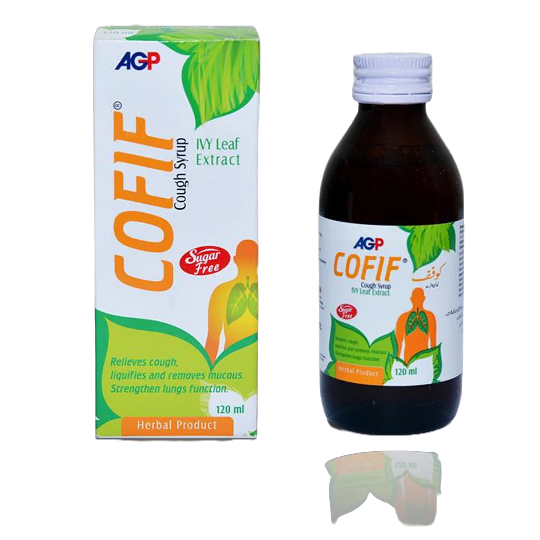 Cofif Cough Sugar Free Syrup 120Ml