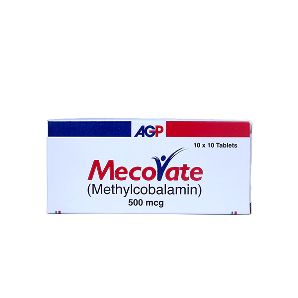 Mecovate Tablets 500Mcg (1 Strip = 10 Tablets)