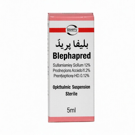 Blephapred (10/0.2/0.12%) 5Ml Eye Suspension