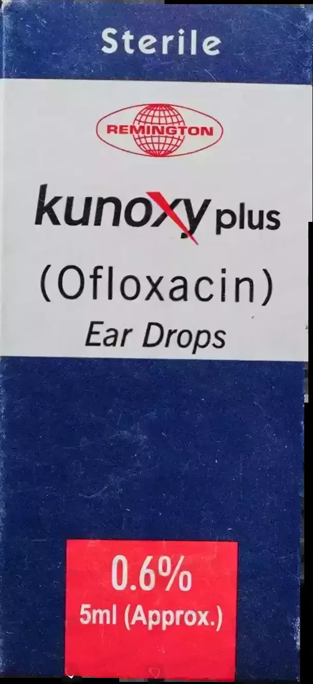Kunoxy Plus 0.6% Ear Drop