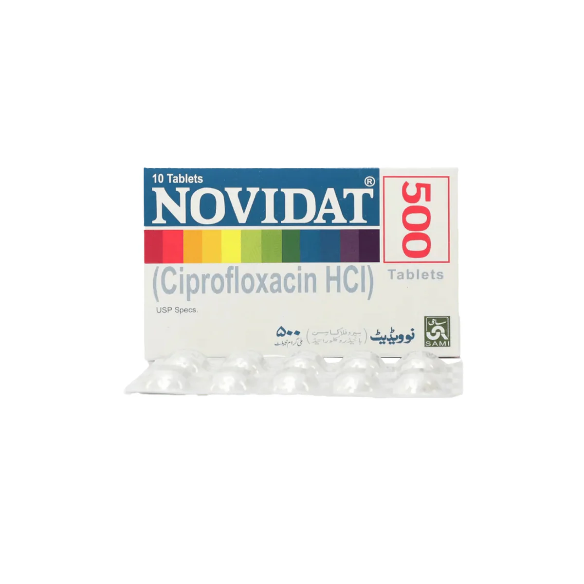 Novidat Tablets 500Mg (1 Box = 1 Strip)(1 Strip = 10 Tablets)