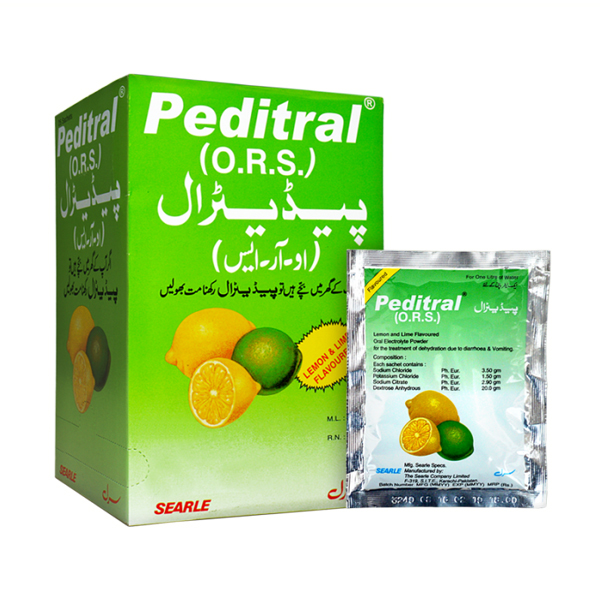 Peditral Powder Lemon Sachet (1 Box = 25 Sachets)