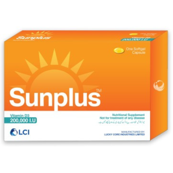 Sunplus Capsule 200,000Iu (1 Box = 1 Capsule)