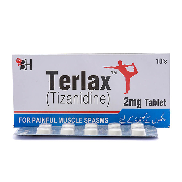 Terlax Tablets 2Mg (1 Box = 1 Strip)(1 Strip = 10 Tablets)