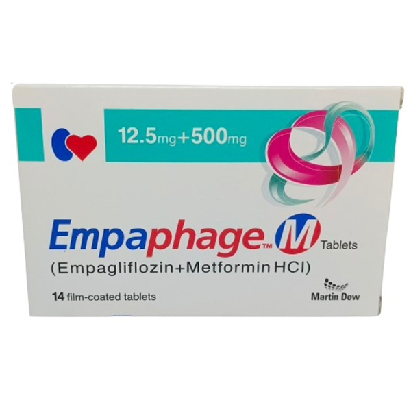 Empaphage-M Tablets 12.5Mg+500Mg (1 Strip = 7 Tablets)