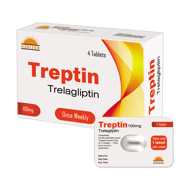 Treptin Tablets 100Mg (1 Strip = 1 Tablet)