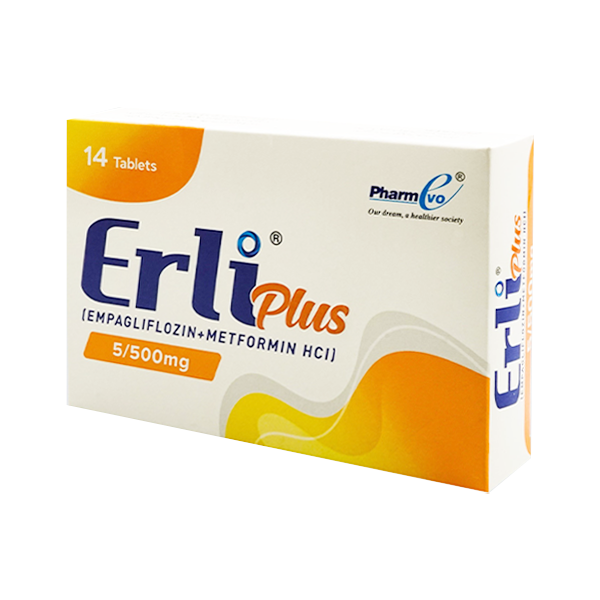 Erli Plus Capsules 5/500Mg (1 Box = 2 Strips) (1 Strip = 7 Capsules)