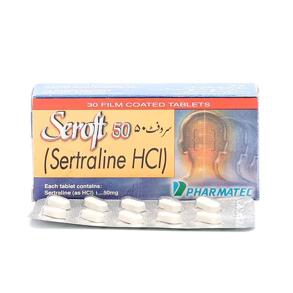Serloft Tablets 50Mg (1 Strip = 10 Tablets)